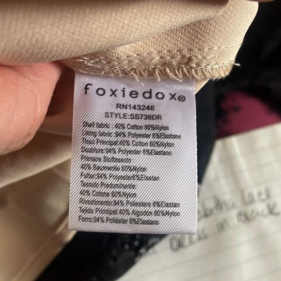 Foxiedox Tabitha Lace Maxi Dress In Black - Picture 11 of 11